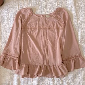 A New Day blush blouse